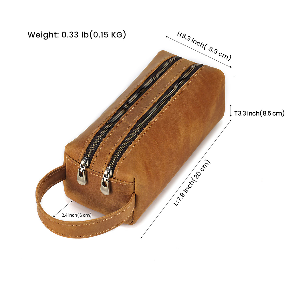 Crazy horse leather Pen Case (33)