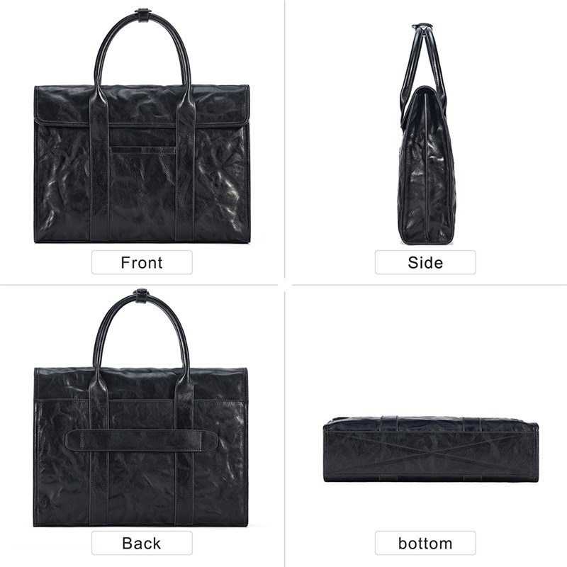 Customised-Logo-Mga Lalaki-Utanon-Tanned-Leather-Briefcase-Business-Bag-3