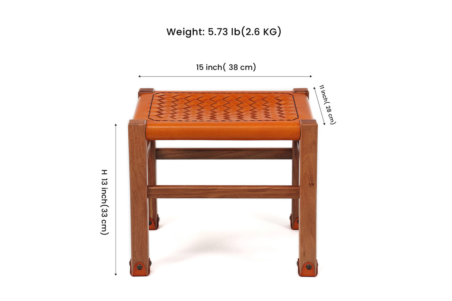 맞춤형 수제 유럽식 사각형 의자 (1)
