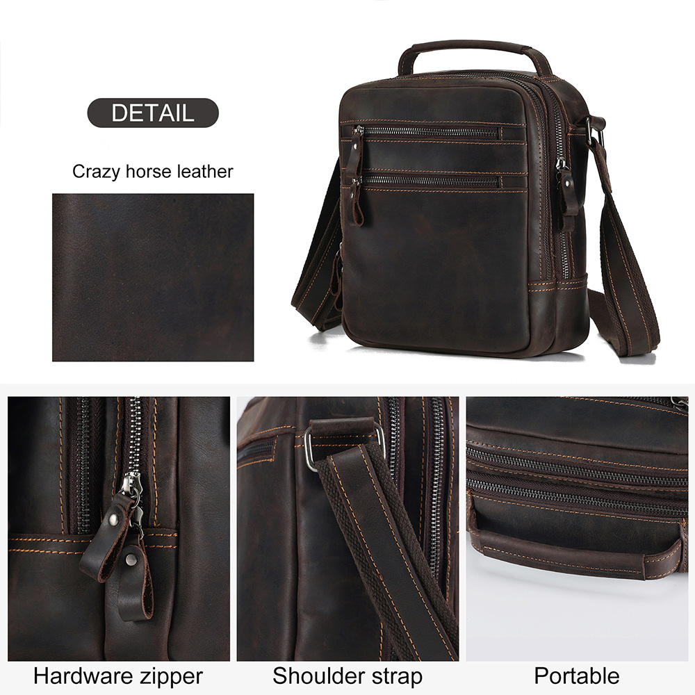 حقيبة كروس جلدية كلاسيكية للرجال قابلة للتخصيص (2)