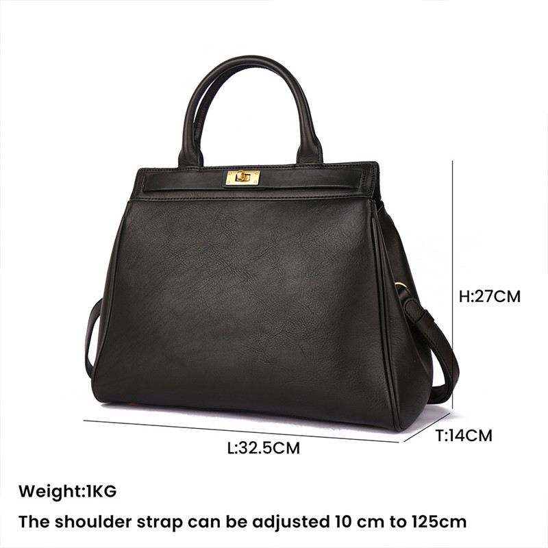 Tvornički prilagođena ženska platinasta torbica od prave kože (20)