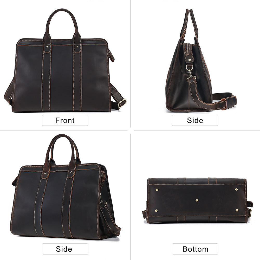Genuine Leather Men's Business Handbag (2)