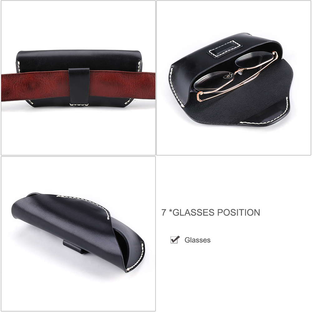Retro personalizirana torbica za naočale od prave kože (5)
