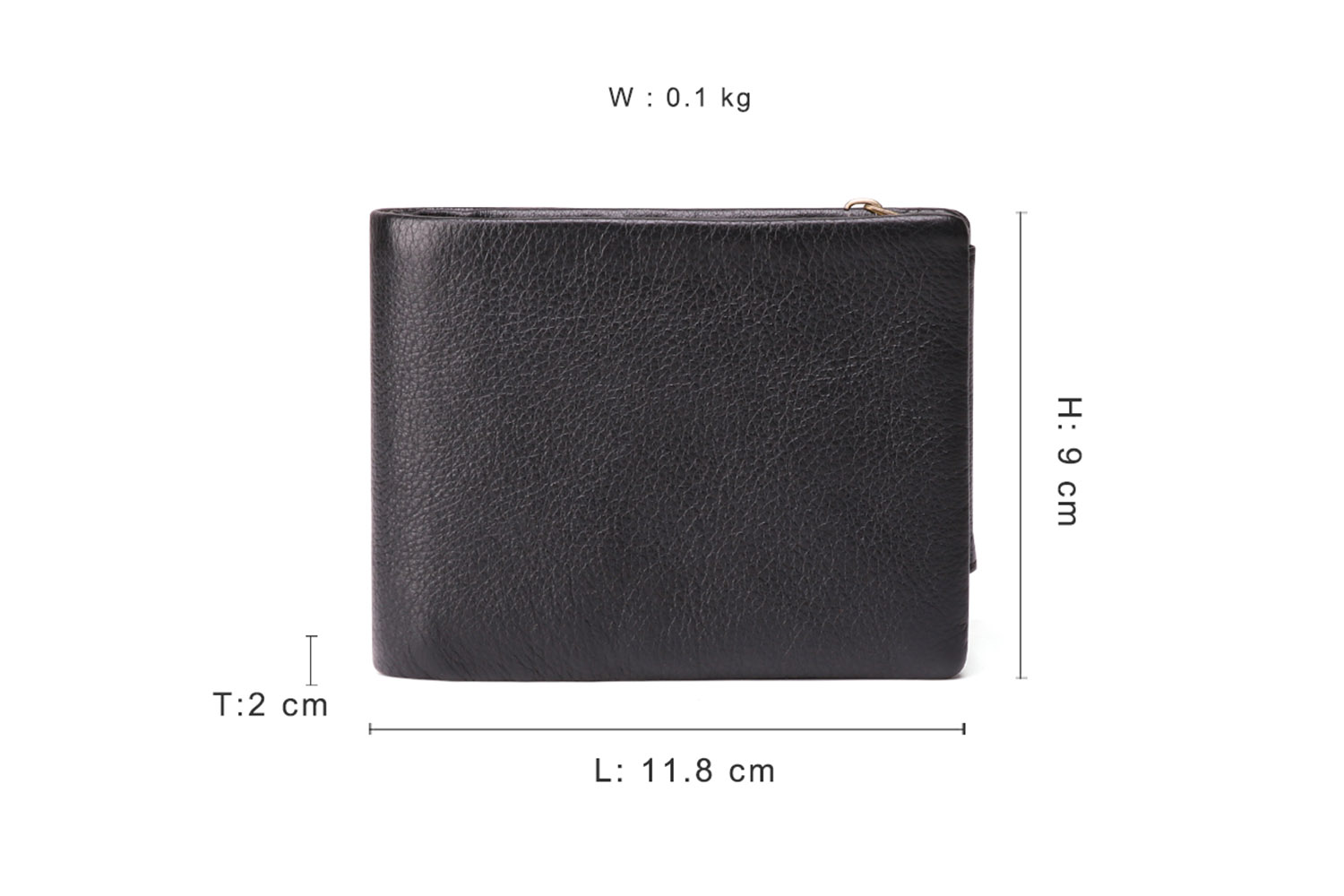 Skräddarsydd högklassig vintageplånbok för män i läder med stor kapacitet (2)