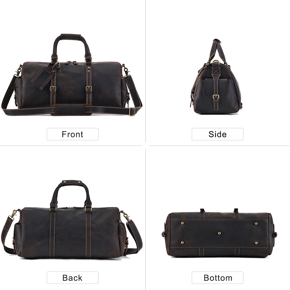Высококачественная мужская кожаная сумка для багажа (2)