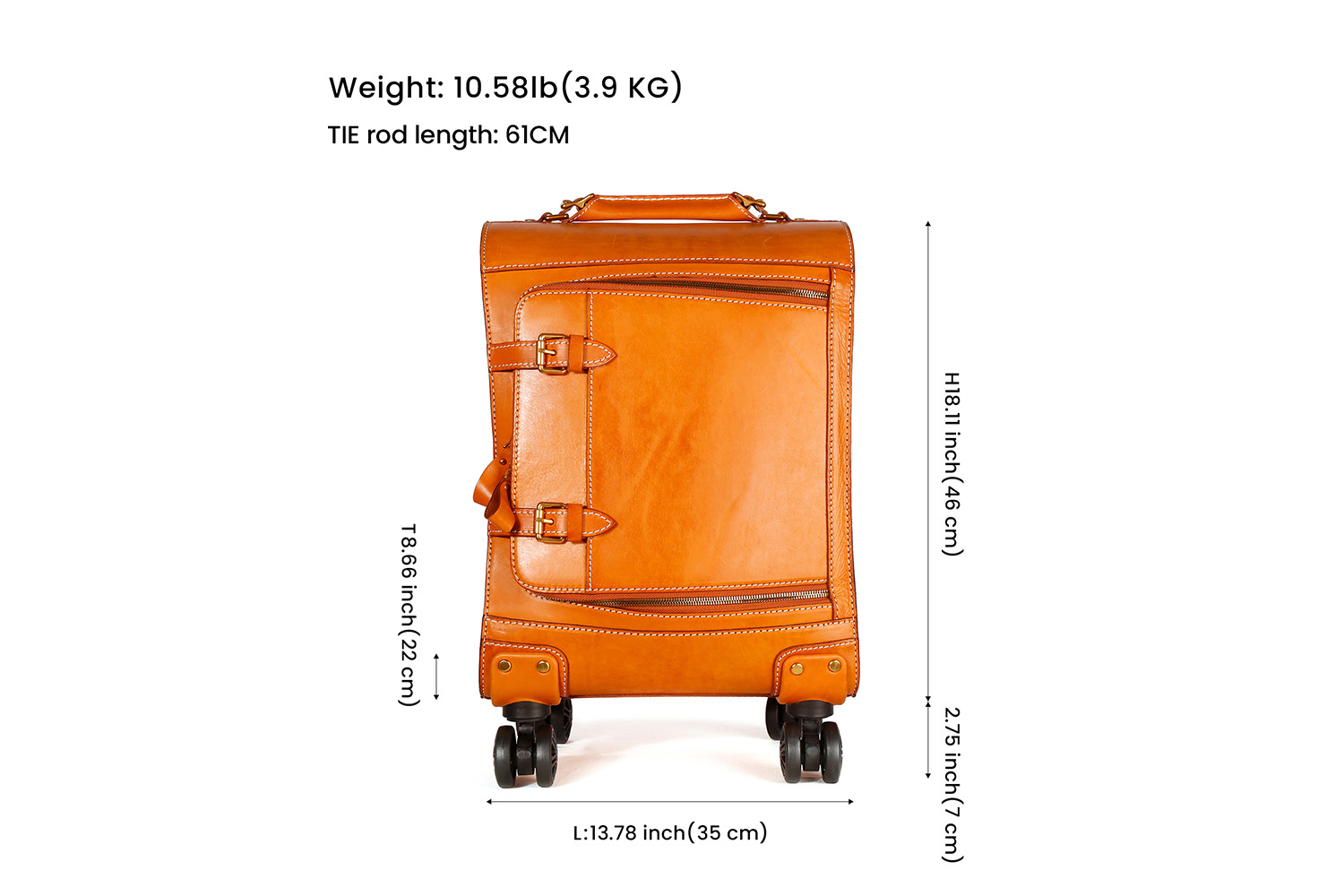 Кожни кофер Фабрички прилагођени кофер (3)