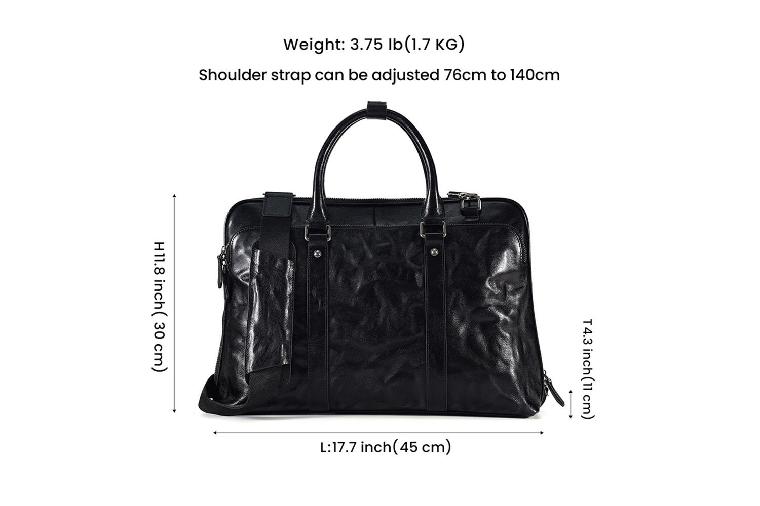 Wholesale Business Retro Briefcase Men's Bags (1)