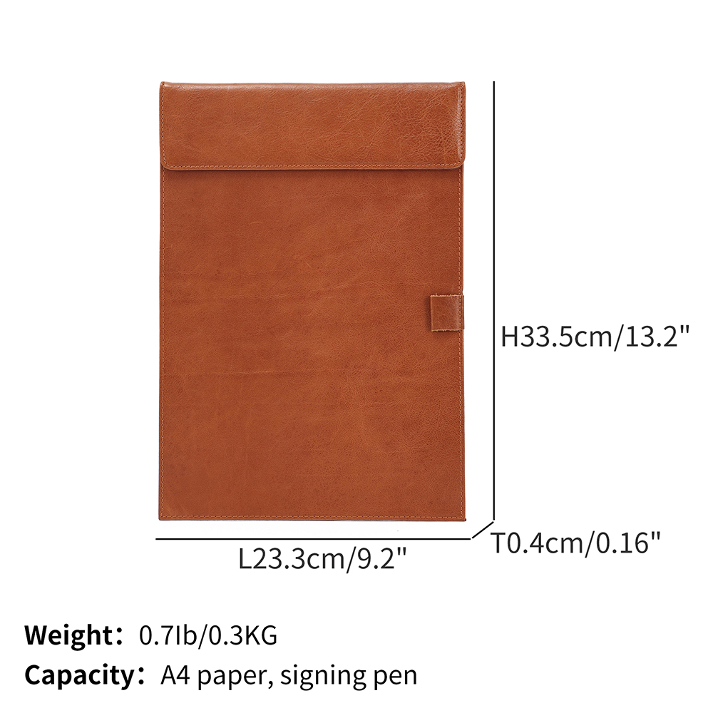 A4 cowhide folder (1)