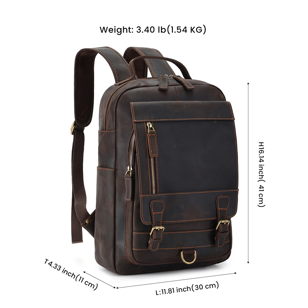 Crazy Horse Skin Backpack (7)