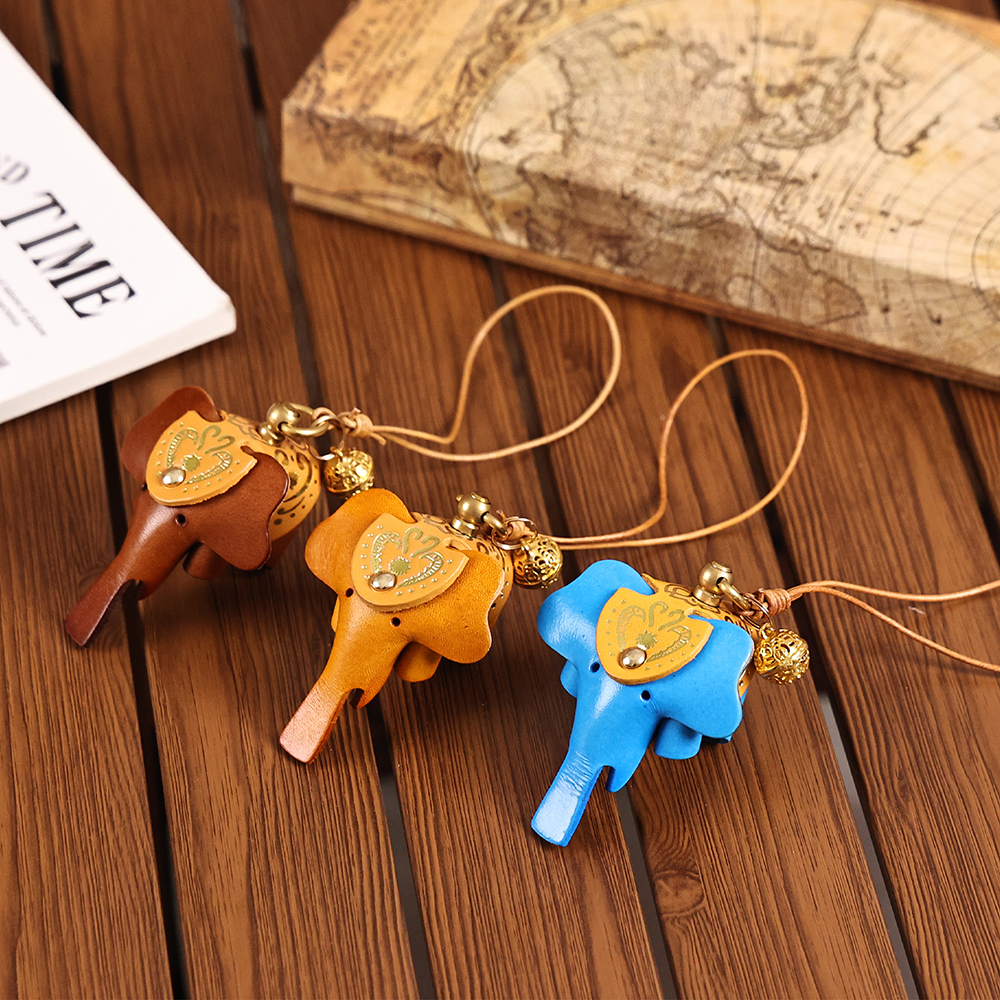 Elephant Key Charm (1)