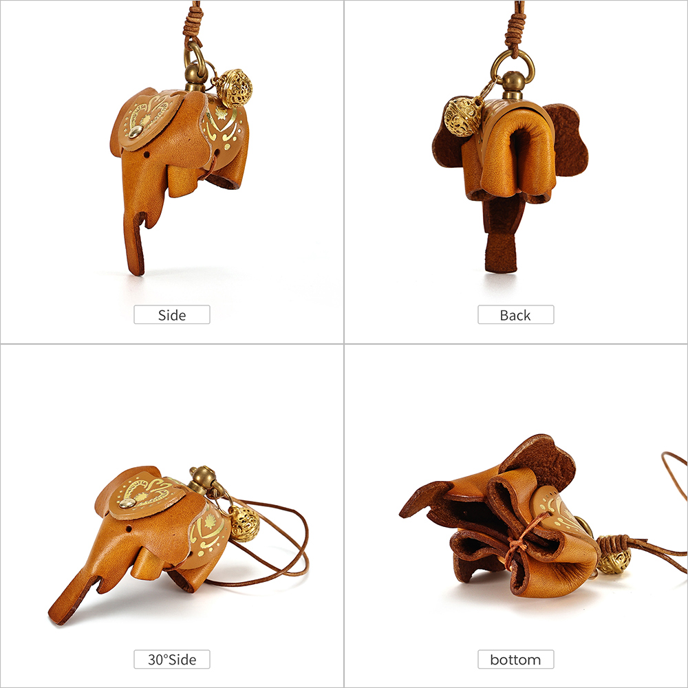 Elephant Key Charm (4)