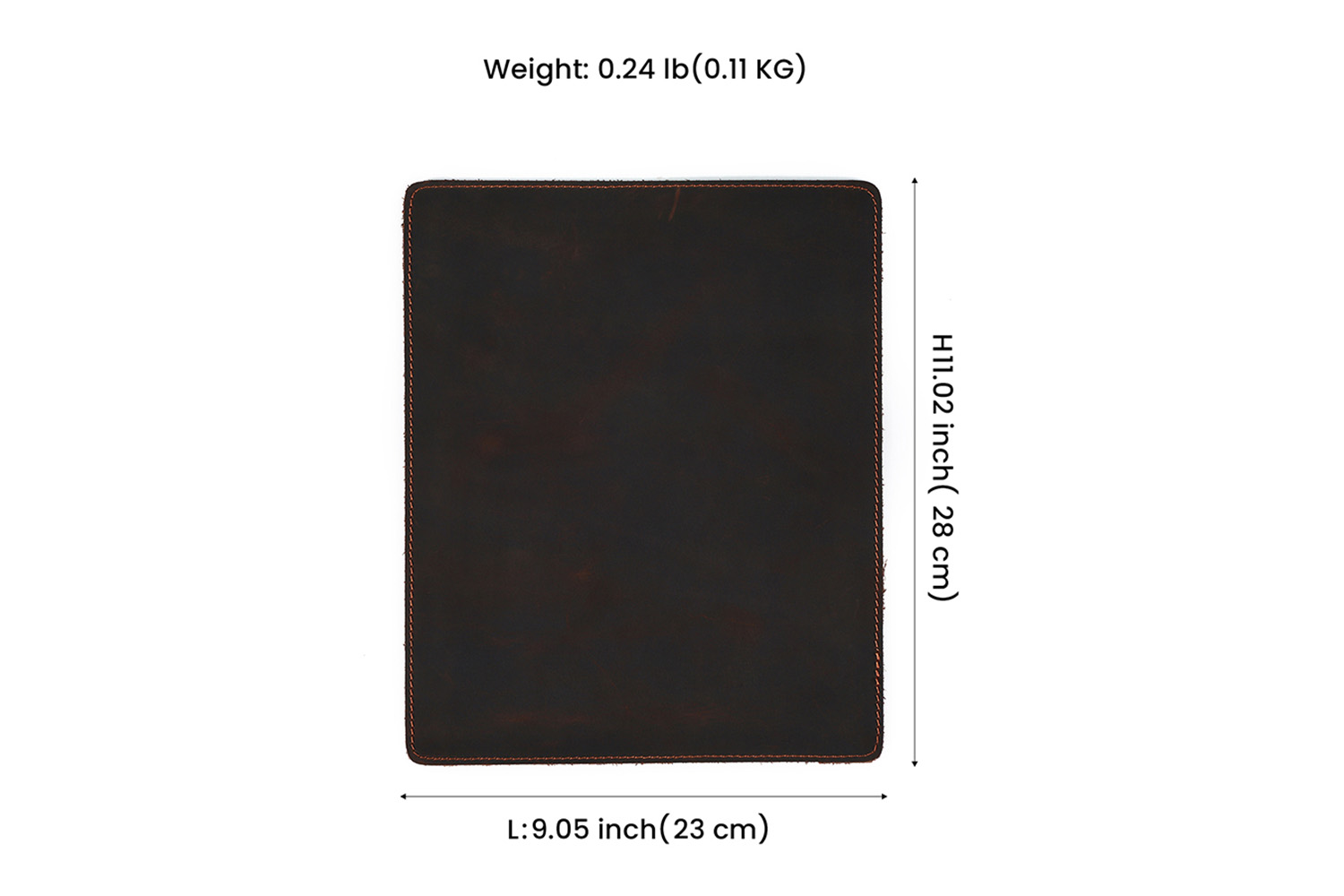 Genuine Leather Office Mouse Pad (1)