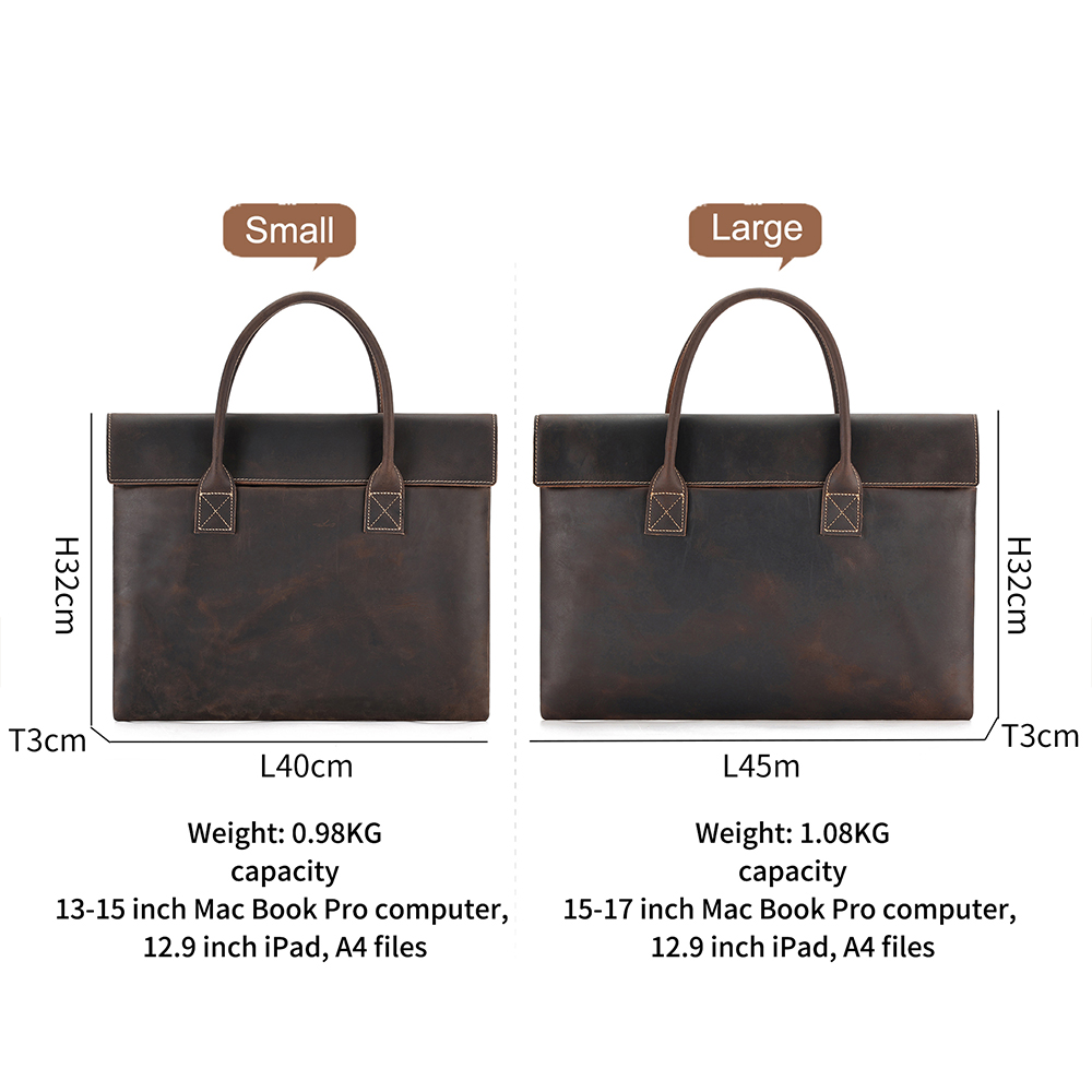 Genuine Leather Retro Laptop Bag (11)