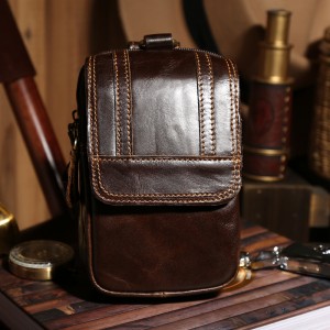 Genuine leather waist bag (17)