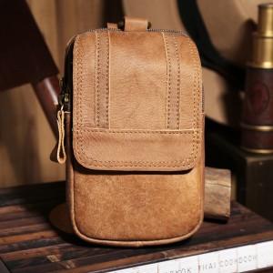 Genuine leather waist bag (43)