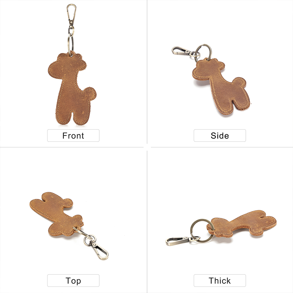 Leather pendant keychain (15)