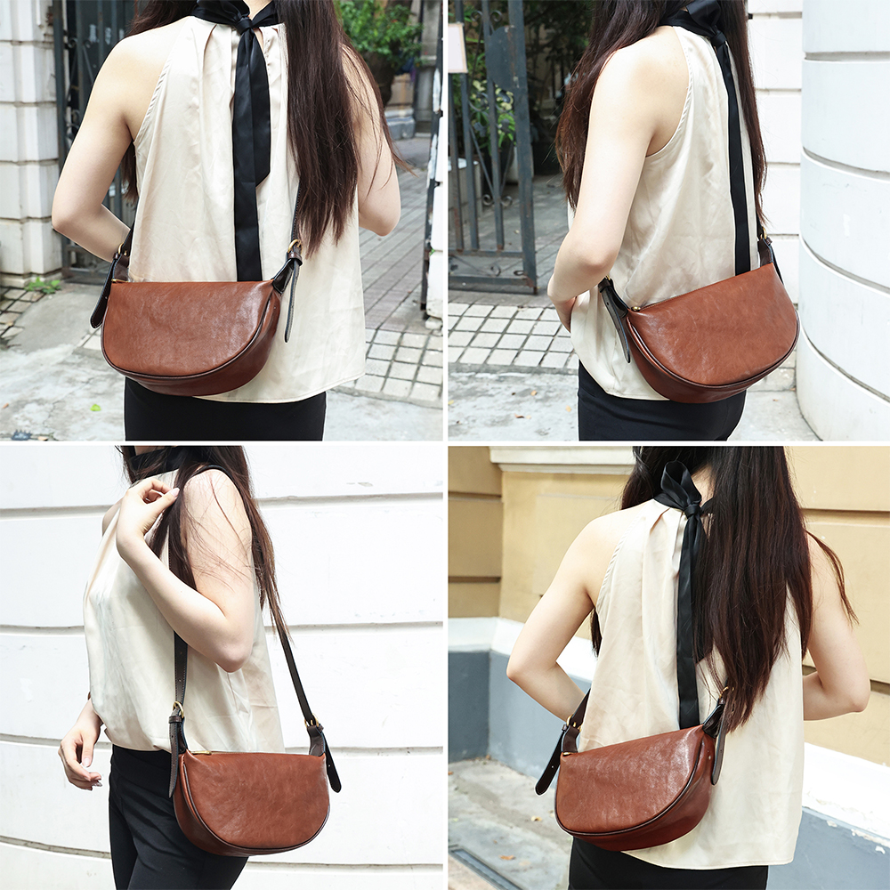 Vegetable tanned leather crossbody bag (53)