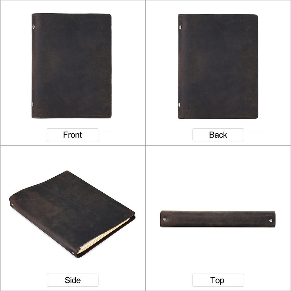 Wholesale Genuine Leather Vintage Notepads (1)
